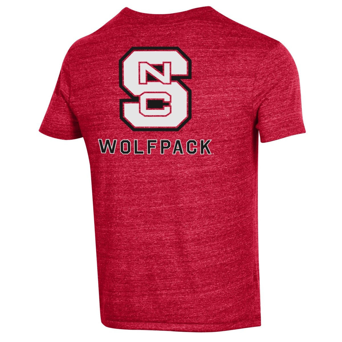 Red Short Sleeve Tri-blend Tee - Le